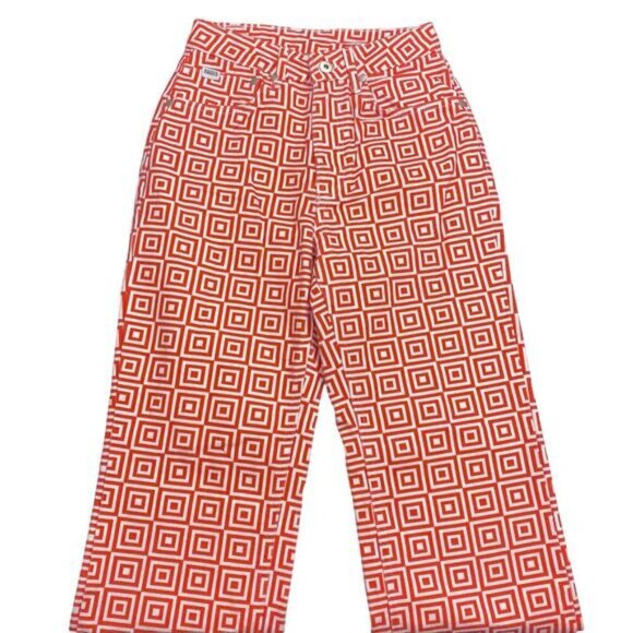 The Ragged Priest High Waisted Straight Leg Jean And Cut Off Hem Size 24 - Picture 2 of 10